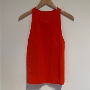 Vibrant Orange/Red Lightweight Lulu Top